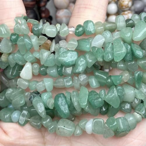Naturstein, grüner Aventurin, runde lose Perlen, facettierte Tropfen, Rondell, Jade, lose Perle für die Schmuckherstellung, DIY-Armband, handgefertigt, 8–12 mm, unregelmäßig Naturstein, grüner Aventurin, runde lose Perlen, facettierte Tropfen, Rondell, Jade, lose Perle für die Schmuckherstellung, DIY-Armband, handgefertigt, 8–12 mm, unregelmäßig von QPFNEI