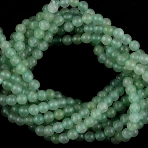 Naturstein, grüner Aventurin, runde lose Perlen, facettierte Tropfen, Rondell-Jade, lose Perle für die Schmuckherstellung, DIY-Armband, handgefertigt, 3,0 mm rund Naturstein, grüner Aventurin, runde lose Perlen, facettierte Tropfen, Rondell-Jade, lose Perle für die Schmuckherstellung, DIY-Armband, handgefertigt, 3,0 mm rund von QPFNEI
