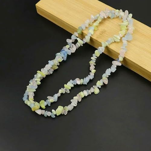 Neu 3–8 mm unregelmäßiger natürlicher Kies, Amethyst, Tigerauge, Granat, Kristall, lose Perlen, DIY-Armband, Halskette, Schmuckzubehör, Morganit, 5–8 mm, 38 cm Neu 3–8 mm unregelmäßiger natürlicher Kies, Amethyst, Tigerauge, Granat, Kristall, lose Perlen, DIY-Armband, Halskette, Schmuckzubehör, Morganit, 5–8 mm, 38 cm von QPFNEI