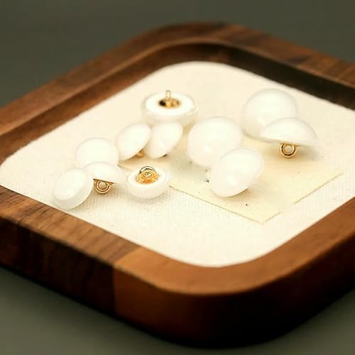 Neue Hemdknöpfe für Damen, bunte Pullover-Strickjacke, vielseitige Anzug-Pyjama-Mantelknöpfe, Kinderknöpfe-1-25mm-6Stk Neue Hemdknöpfe für Damen, bunte Pullover-Strickjacke, vielseitige Anzug-Pyjama-Mantelknöpfe, Kinderknöpfe-1-25mm-6Stk von QPFNEI