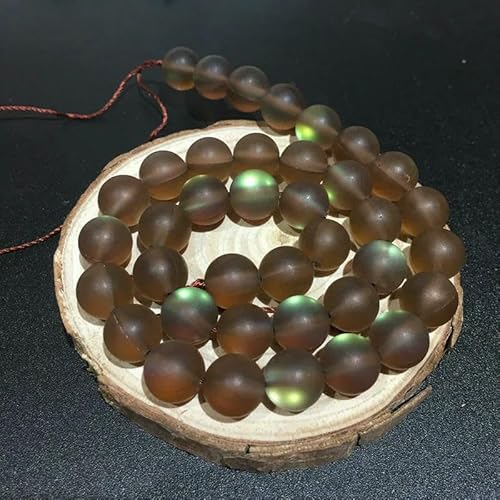 Runde lose Perlen zur Schmuckherstellung, matt AB, österreichischer Kristall, glitzernder Mondstein, DIY-Armband, 15-Zoll-Stränge, 6 mm, 8 mm, 10 mm-braun-8 mm, 45 Stück Runde lose Perlen zur Schmuckherstellung, matt AB, österreichischer Kristall, glitzernder Mondstein, DIY-Armband, 15-Zoll-Stränge, 6 mm, 8 mm, 10 mm-braun-8 mm, 45 Stück von QPFNEI