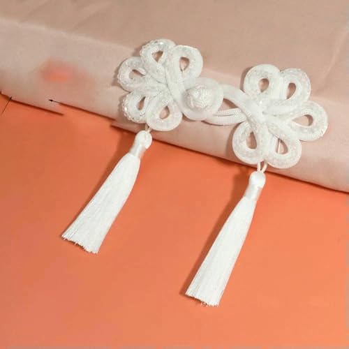 Stoff im chinesischen Stil Quaste Platte Schnalle Langer Schwanz Handperlen Dekorative Knöpfe National Tide DIY Kleidung Chinesischer Knotenknopf-6 Stoff im chinesischen Stil Quaste Platte Schnalle Langer Schwanz Handperlen Dekorative Knöpfe National Tide DIY Kleidung Chinesischer Knotenknopf-6 von QPFNEI