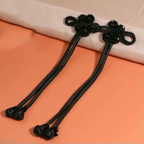 Stoff im chinesischen Stil Quaste Platte Schnalle Langer Schwanz Handperlen Dekorative Knöpfe National Tide DIY Kleidung Chinesischer Knotenknopf-9 Stoff im chinesischen Stil Quaste Platte Schnalle Langer Schwanz Handperlen Dekorative Knöpfe National Tide DIY Kleidung Chinesischer Knotenknopf-9 von QPFNEI