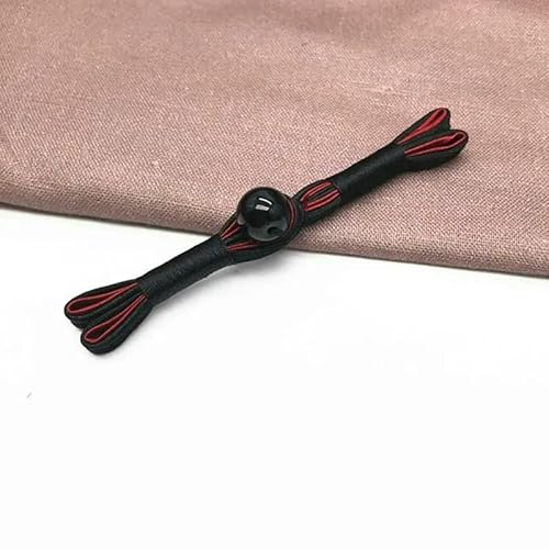Stoffknöpfe aus Jadeperlenimitat, chinesische Froschverschlussknöpfe, Knotenverschluss, dekoratives Cheongsam, 5 Paar, 4–8 cm Stoffknöpfe aus Jadeperlenimitat, chinesische Froschverschlussknöpfe, Knotenverschluss, dekoratives Cheongsam, 5 Paar, 4–8 cm von QPFNEI