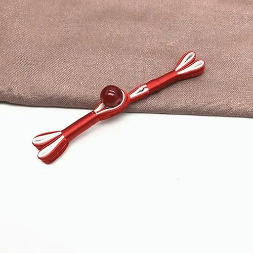 Stoffknöpfe aus Jadeperlenimitat, chinesische Froschverschlussknöpfe, Knotenverschluss, dekoratives Cheongsam, 5 Paar, 6–8 cm Stoffknöpfe aus Jadeperlenimitat, chinesische Froschverschlussknöpfe, Knotenverschluss, dekoratives Cheongsam, 5 Paar, 6–8 cm von QPFNEI