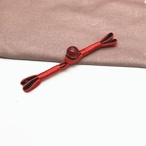 Stoffknopf aus Jadeperlenimitat, chinesische Froschverschlussknöpfe, Knotenverschluss, dekoratives Cheongsam, 5 Paar, 8–8 cm Stoffknopf aus Jadeperlenimitat, chinesische Froschverschlussknöpfe, Knotenverschluss, dekoratives Cheongsam, 5 Paar, 8–8 cm von QPFNEI