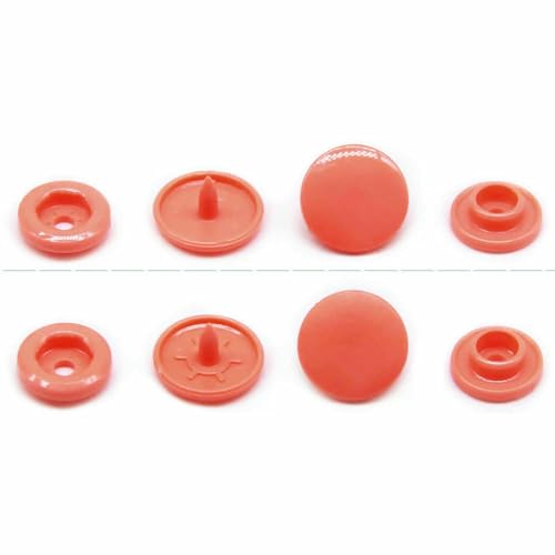 T3 T5 10/20Sets Snaps Button Fasteners Bag Folder Dark Buckle Button Resin Garment Accessories For Baby Clothes DIY-Red408-T3 Matte 10sets von QPFNEI