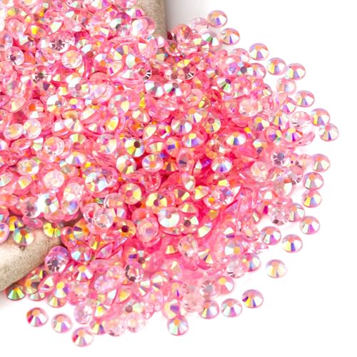 Hellrosa AB-Strasssteine, 5000 Stück, flache Rückseite, runde Jelly AB-Strasssteine, nicht Hotfix, Kristall-Edelsteine, Großhandel für Handwerk, Make-up, Nägel, Gesicht, Becher, Kleidung, Schuhe, Hellrosa AB-Strasssteine, 5000 Stück, flache Rückseite, runde Jelly AB-Strasssteine, nicht Hotfix, Kristall-Edelsteine, Großhandel für Handwerk, Make-up, Nägel, Gesicht, Becher, Kleidung, Schuhe, von QPRETTY DU