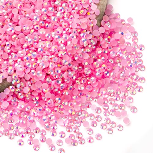Rosa AB-Strasssteine, Großhandel für Handwerk, Make-up, Nägel, Gesicht, Becher, Kleidung, Schuhe, handgefertigte Dekoration, 3 mm, 10.000 Stück Rosa AB-Strasssteine, Großhandel für Handwerk, Make-up, Nägel, Gesicht, Becher, Kleidung, Schuhe, handgefertigte Dekoration, 3 mm, 10.000 Stück von QPRETTY DU