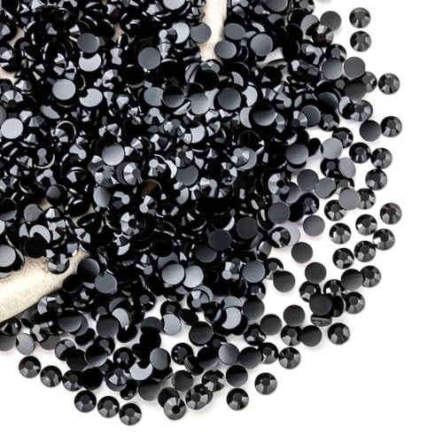 Schwarze Strasssteine, flache Rückseite, runde Jelly AB-Strasssteine, nicht Hotfix, Kristall-Edelsteine, Großhandel für Handwerk, Make-up, Nägel, Gesicht, Becher, Kleidung, Schuhe, handgefertigte Schwarze Strasssteine, flache Rückseite, runde Jelly AB-Strasssteine, nicht Hotfix, Kristall-Edelsteine, Großhandel für Handwerk, Make-up, Nägel, Gesicht, Becher, Kleidung, Schuhe, handgefertigte von QPRETTY DU