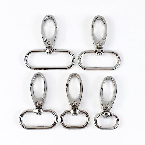 QQLADY 10/20 stücke 20/25/32/38mm Metall Taschen Schnallen Karabinerverschluss Kragen Karabiner Snap Haken DIY Schlüsselanhänger Tasche Teil Zubehör QQLADY 10/20 stücke 20/25/32/38mm Metall Taschen Schnallen Karabinerverschluss Kragen Karabiner Snap Haken DIY Schlüsselanhänger Tasche Teil Zubehör von QQLADY