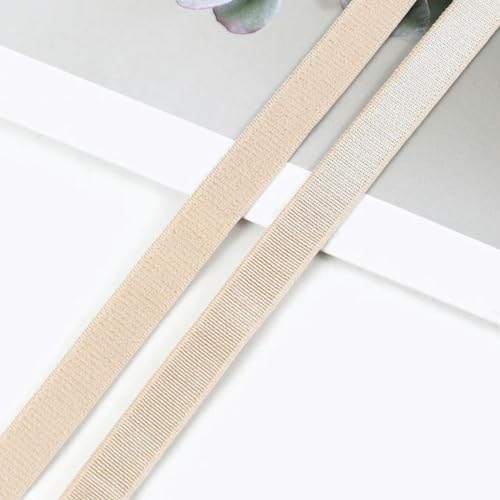 QQLADY 10 Meter 6mm-25mm Nylon Gummibänder für BH-Träger Gummiband Gurtband Schultergurt DIY Kleidungsstück Dekor Nähzubehör von QQLADY
