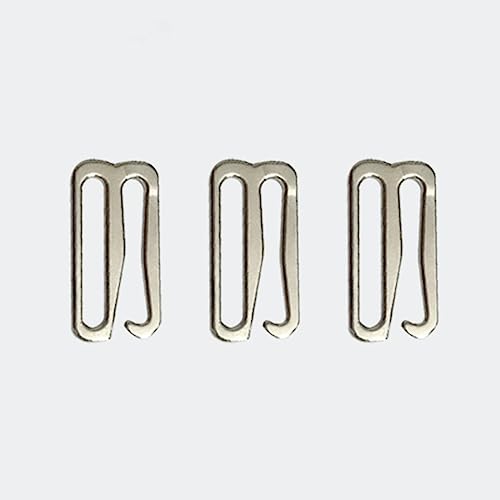 QQLADY 10 Stück Metall-BH-Träger-Einsteller, Dessous-Schiebehaken, Bikini-Verschlüsse, DIY-Legierung, Schieber, Haken, Clips für Strumpfband-Bikini QQLADY 10 Stück Metall-BH-Träger-Einsteller, Dessous-Schiebehaken, Bikini-Verschlüsse, DIY-Legierung, Schieber, Haken, Clips für Strumpfband-Bikini von QQLADY