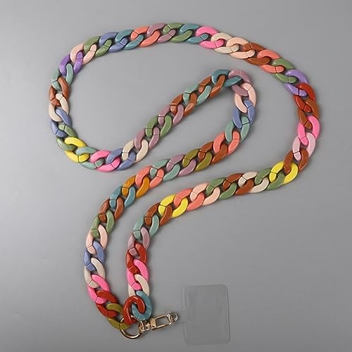 QQLADY 120 cm Telefon Strap Acryl Crossbody Lanyard Kette Fall Seil Schnur für Handy Tragbare Hängen Handy Zubehör QQLADY 120 cm Telefon Strap Acryl Crossbody Lanyard Kette Fall Seil Schnur für Handy Tragbare Hängen Handy Zubehör von QQLADY