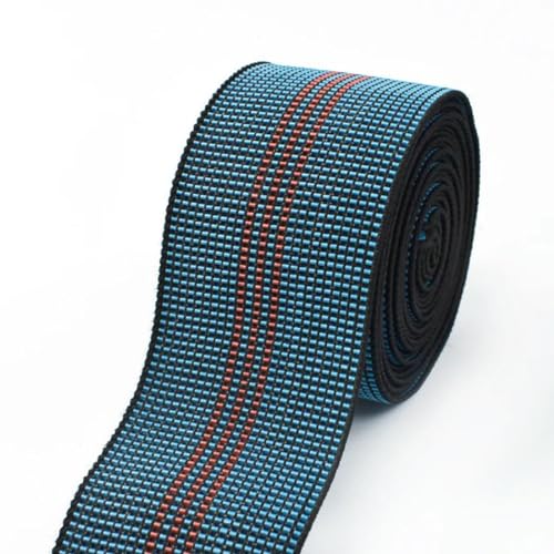 QQLADY 2/5/10 Meter 5 cm langlebiges schwarzes grünes Gummiband zum Nähen von Sofa-Rückenlehnenkissen-Gummibändern DIY-Möbelrenovierungsmaterial von QQLADY