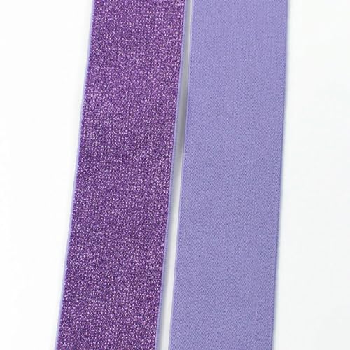 QQLADY 5 Meter 25–50 mm farbiges Seiden-Gummiband, Polyester-Gurtband, Gürtelband, DIY-Kleidersäcke, Nähzubehör QQLADY 5 Meter 25–50 mm farbiges Seiden-Gummiband, Polyester-Gurtband, Gürtelband, DIY-Kleidersäcke, Nähzubehör von QQLADY