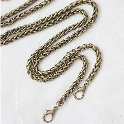 QQLADY Gold Silber Gun Schwarz Bronze 5mm dünne Kette Taschenkette Hardware Handtaschenzubehör Metalllegierung Taschenkettenriemen Taschenzubehör QQLADY Gold Silber Gun Schwarz Bronze 5mm dünne Kette Taschenkette Hardware Handtaschenzubehör Metalllegierung Taschenkettenriemen Taschenzubehör von QQLADY