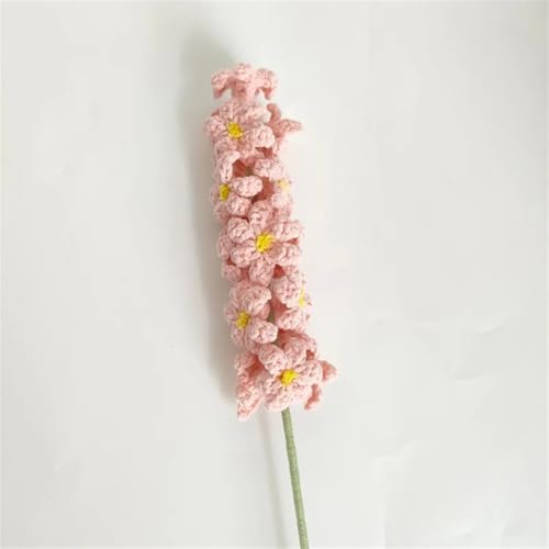 QQNQQ Häkelblume, Häkelpflanzen, handgemachtes Garnweben, Hyazinthenstrauß, gehäkelte Kunstblumen for die Hochzeit, Heimdekoration, Sanzhi(Pinrk) von QQNQQ