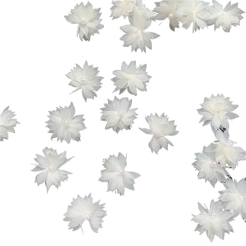 Stickerei-Patch, Spitzen-Stickerei-Patch, applizierter Schleier, Spitzen-Blumen-Patches, cremefarben mit Perlen, for Aufnähen, 10 Stück Stickerei-Patch, Spitzen-Stickerei-Patch, applizierter Schleier, Spitzen-Blumen-Patches, cremefarben mit Perlen, for Aufnähen, 10 Stück von QQNQQ