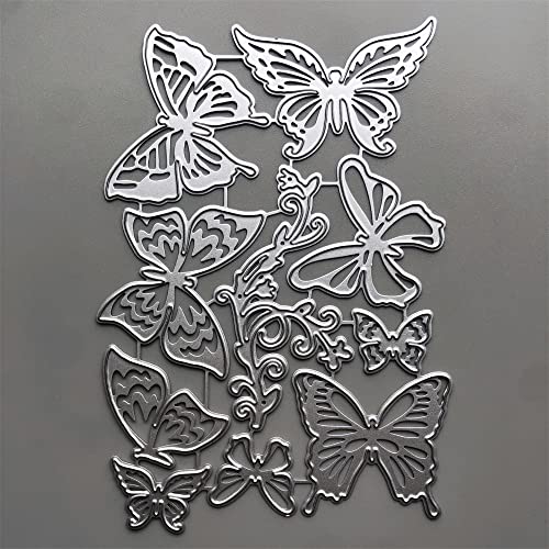 Stanzschablonen for Scrapbooking, Basteln, Stanzungen, Karten, Basteln, DIY-Prägungen, Thinlits, Erstellen Sie Schmetterlings-Metall-Stanzformen for die Kartenherstellung, Prägepapier, Fotoalbum, Stem Stanzschablonen for Scrapbooking, Basteln, Stanzungen, Karten, Basteln, DIY-Prägungen, Thinlits, Erstellen Sie Schmetterlings-Metall-Stanzformen for die Kartenherstellung, Prägepapier, Fotoalbum, Stem von QQYDZSW