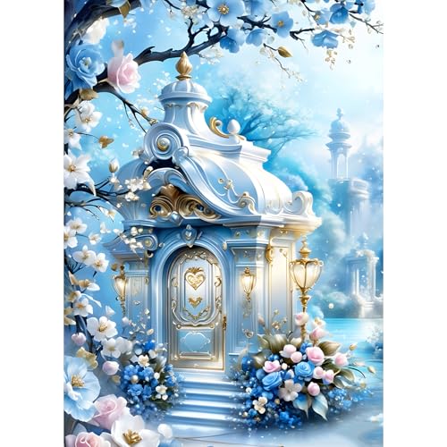 QQYRHN 5D Palast Diamond Painting Kit für Erwachsene Anfänger Blumen Diamant Kunst Kits Vollständiges DIY Traumland Diamantstickerei-Set Perfekt zur Entspannung und Dekoration 30x40 cm QQYRHN 5D Palast Diamond Painting Kit für Erwachsene Anfänger Blumen Diamant Kunst Kits Vollständiges DIY Traumland Diamantstickerei-Set Perfekt zur Entspannung und Dekoration 30x40 cm von QQYRHN