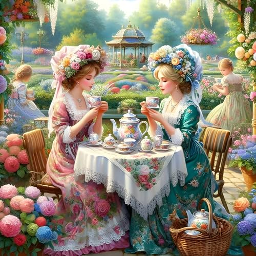 QQYRHN 5D Vintage-Prinzessinnen Diamond Painting Kit für Erwachsene Anfänger Edle Damen Diamant Kunst Kits Vollständiges DIY Garten Diamantstickerei-Set Perfekt zur Entspannung und Dekor 30x30 cm QQYRHN 5D Vintage-Prinzessinnen Diamond Painting Kit für Erwachsene Anfänger Edle Damen Diamant Kunst Kits Vollständiges DIY Garten Diamantstickerei-Set Perfekt zur Entspannung und Dekor 30x30 cm von QQYRHN