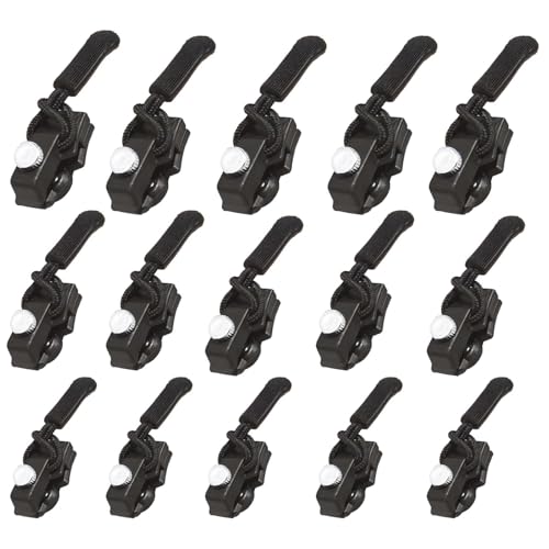 QQdou Reisverschluss-reparaturset, 15Pcs Universell Reißverschluss Reparatur, Reißverschluss-zipper Schieber Ersatz, Fix-reißverschluss Zipper, für Kleidung, Bettzug, Gepäck QQdou Reisverschluss-reparaturset, 15Pcs Universell Reißverschluss Reparatur, Reißverschluss-zipper Schieber Ersatz, Fix-reißverschluss Zipper, für Kleidung, Bettzug, Gepäck von QQdou