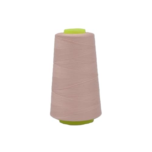 Overlockgarn | 3000 yard/Kone | Stärke 120, Garn für Overlock-Nähmaschinen (131 nude) von QT