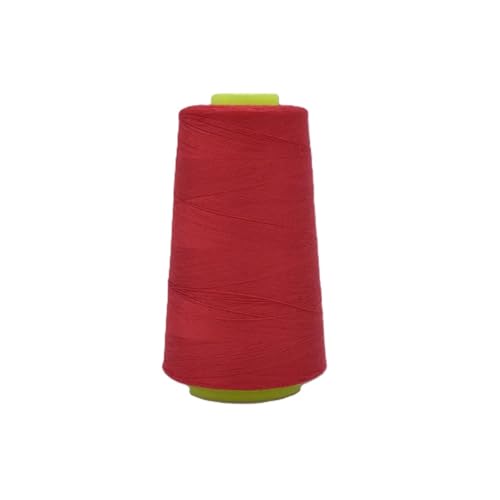 Overlockgarn | 3000 yard/Kone | Stärke 120, Garn für Overlock-Nähmaschinen (160 dark red) von QT