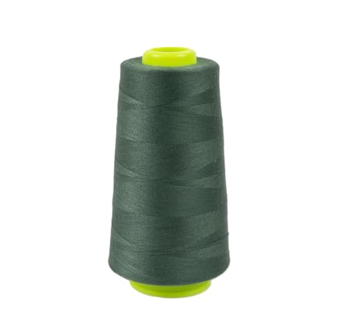 Overlockgarn | 3000 yard/Kone | Stärke 120, Garn für Overlock-Nähmaschinen (281 dusty green) von QT