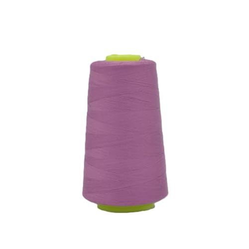 Overlockgarn | 3000 yard/Kone | Stärke 120, Garn für Overlock-Nähmaschinen (440 violett) von QT