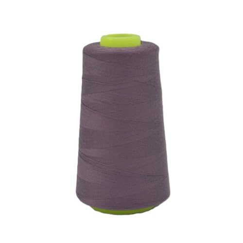 Overlockgarn | 3000 yard/Kone | Stärke 120, Garn für Overlock-Nähmaschinen (450 mauve) von QT