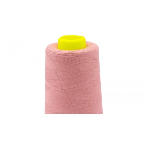 Overlockgarn | 3000 yard/Kone | Stärke 120, Garn für Overlock-Nähmaschinen (532 nude) von QT