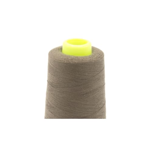 Overlockgarn | 3000 yard/Kone | Stärke 120, Garn für Overlock-Nähmaschinen (555 taupe) von QT