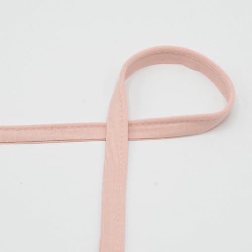 Paspelband Jersey | Jerseypaspel | 10mm breit | viele Farben | Länge ab 1m | Meterware (salmon) von QT