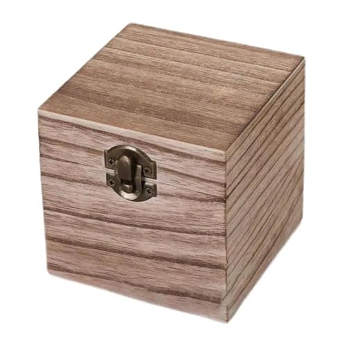 QTYQWC Halsketten-Organizer, Aufbewahrungshalter, quadratischer Aufbewahrungsbehälter, Holz, praktische Holz-Vintage-Schmuck-Aufbewahrungsbox, Ohrring-Schmuckschatulle, Halskette, Schmuckschatulle (B) QTYQWC Halsketten-Organizer, Aufbewahrungshalter, quadratischer Aufbewahrungsbehälter, Holz, praktische Holz-Vintage-Schmuck-Aufbewahrungsbox, Ohrring-Schmuckschatulle, Halskette, Schmuckschatulle (B) von QTYQWC