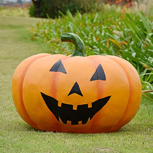 QTYQWC Kürbis-Statue für Gartenfest, künstliche Gemüse-Kürbis-Ornamente, Herbst-Heimdekoration, für Halloween, Erntedankfest, Weihnachtsdekoration, I QTYQWC Kürbis-Statue für Gartenfest, künstliche Gemüse-Kürbis-Ornamente, Herbst-Heimdekoration, für Halloween, Erntedankfest, Weihnachtsdekoration, I von QTYQWC