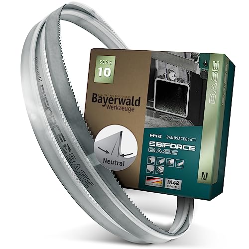 Bayerwald Sägeband für Metall - Bandsägeblatt 1140 x 13 x 0.65 x 18 ZpZ - M42 Metallbandsägeblatt Stahl + NE-Metalle von QUALITÄT AUS DEUTSCHLAND Bayerwald Werkzeuge