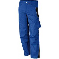 QUALITEX® Herren Arbeitshose „pro mg 245“ kornblau/schwarz Größe 42 von QUALITEX®