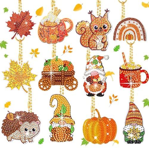 DIY Bastelset Herbst Diamond Painting Erwachsene Fall Diamant Painting Bilder Herbst Basteln Für Kinder Schlüsselanhänger Halloween Deko Kinder DIY Bastelset Herbst Diamond Painting Erwachsene Fall Diamant Painting Bilder Herbst Basteln Für Kinder Schlüsselanhänger Halloween Deko Kinder von QUANMAITONG