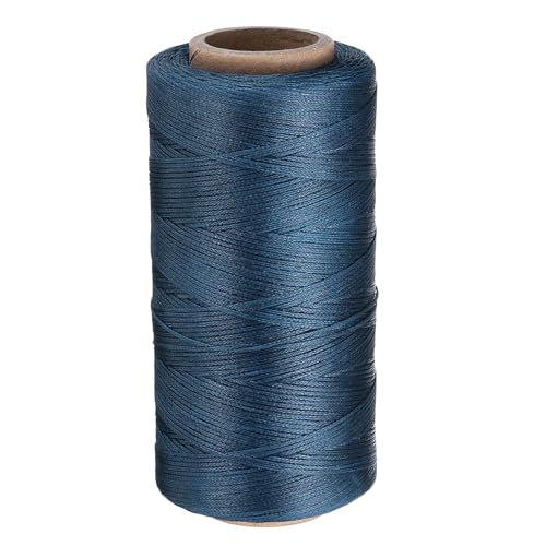 QUARKZMAN 0,8 mm Leder Nähwachs Faden, 270 Yards / 247m, Polyester gewachstes Kordel Leinengarn für Lederhandwerk, Buchbinden, Schuhreparatur, Denim QUARKZMAN 0,8 mm Leder Nähwachs Faden, 270 Yards / 247m, Polyester gewachstes Kordel Leinengarn für Lederhandwerk, Buchbinden, Schuhreparatur, Denim von QUARKZMAN