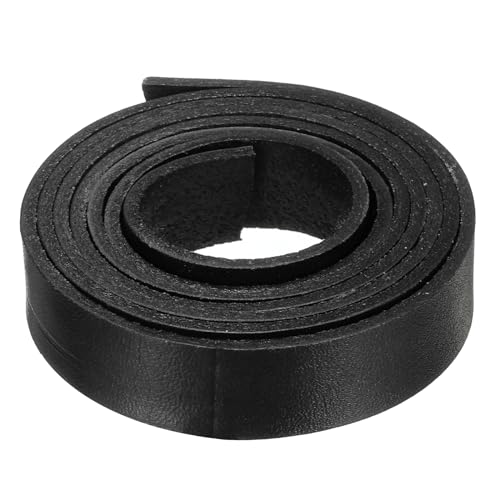 QUARKZMAN 1,1 Meter 15mm Flaches Lederband, Lederschnüre für DIY-Bastelarbeiten Schwarz QUARKZMAN 1,1 Meter 15mm Flaches Lederband, Lederschnüre für DIY-Bastelarbeiten Schwarz von QUARKZMAN