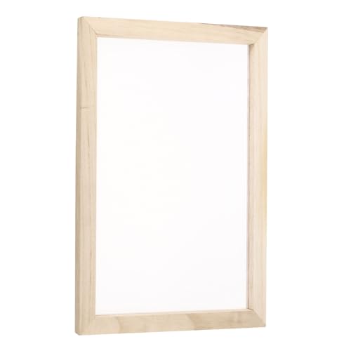 QUARKZMAN 1 Stück Siebdruckrahmen, 11,8x7,9 Zoll Holz mit 160 weißen Maschen für DIY-Siebdruckprojekte QUARKZMAN 1 Stück Siebdruckrahmen, 11,8x7,9 Zoll Holz mit 160 weißen Maschen für DIY-Siebdruckprojekte von QUARKZMAN
