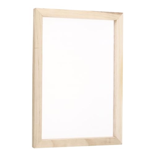 QUARKZMAN 1 Stück Siebdruckrahmen, 15,7x11,8 Zoll Holz mit 160 weißen Maschen für DIY-Siebdruckprojekte QUARKZMAN 1 Stück Siebdruckrahmen, 15,7x11,8 Zoll Holz mit 160 weißen Maschen für DIY-Siebdruckprojekte von QUARKZMAN