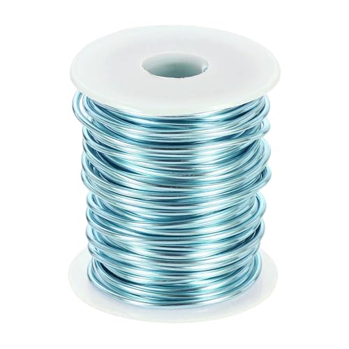 QUARKZMAN 10 Gauge Aluminium Basteldraht 2,5 mm 65,5 ft Flexibler Biegsamer Eloxiert Metall Schmuck Modellierdraht für Schmuckherstellung Modellbau DIY, Pink QUARKZMAN 10 Gauge Aluminium Basteldraht 2,5 mm 65,5 ft Flexibler Biegsamer Eloxiert Metall Schmuck Modellierdraht für Schmuckherstellung Modellbau DIY, Pink von QUARKZMAN