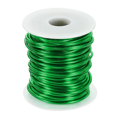 QUARKZMAN 10 Gauge Aluminium Basteldraht 2,5 mm 65,5 ft Flexibler Biegsamer Eloxiert Metall Schmuck Modellierdraht für Schmuckherstellung Modellieren Basteln DIY, Grün QUARKZMAN 10 Gauge Aluminium Basteldraht 2,5 mm 65,5 ft Flexibler Biegsamer Eloxiert Metall Schmuck Modellierdraht für Schmuckherstellung Modellieren Basteln DIY, Grün von QUARKZMAN
