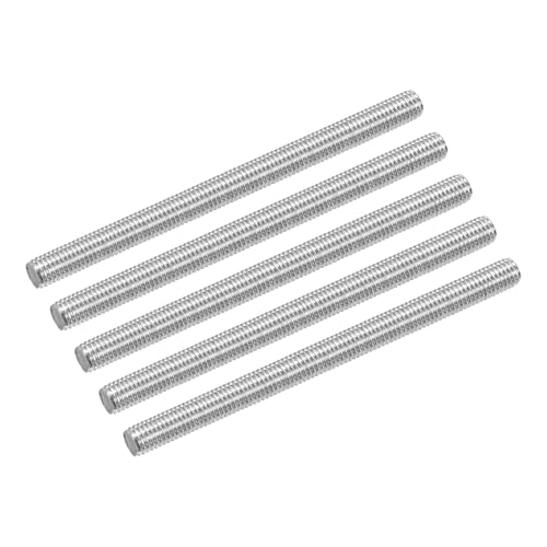 QUARKZMAN 10 Stück Gewindestange M6 x 90mm Vollgewinde Stange 304 Edelstahl Rechtsgewinde Stäbe für Ankerbolzen, Klemmen, Haken und U-Bolzen, 1 Gewindesteigung QUARKZMAN 10 Stück Gewindestange M6 x 90mm Vollgewinde Stange 304 Edelstahl Rechtsgewinde Stäbe für Ankerbolzen, Klemmen, Haken und U-Bolzen, 1 Gewindesteigung von QUARKZMAN