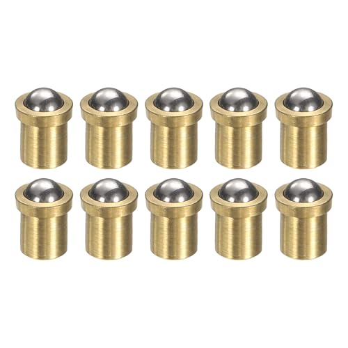 QUARKZMAN 10 Stück Kugelspitzendruckfedern 3x4mm Messing Präzisions Positionierperlen Kugelfederdruckfedern Kugelfangriegel für Türschrank mechanische Vorrichtungen Klemmen Möbel QUARKZMAN 10 Stück Kugelspitzendruckfedern 3x4mm Messing Präzisions Positionierperlen Kugelfederdruckfedern Kugelfangriegel für Türschrank mechanische Vorrichtungen Klemmen Möbel von QUARKZMAN