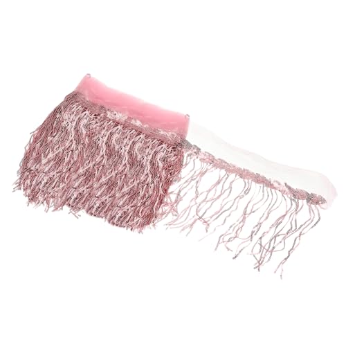 QUARKZMAN 10 Yard 10 Zoll Glänzende Glitzerfranse Pailletten Besatz Funkelnde Glitzerfransen Vorhangspitze Stoff Streifen Für DIY Latin Tanzkostüm Kleidung Geburtstag Knalliges Pink QUARKZMAN 10 Yard 10 Zoll Glänzende Glitzerfranse Pailletten Besatz Funkelnde Glitzerfransen Vorhangspitze Stoff Streifen Für DIY Latin Tanzkostüm Kleidung Geburtstag Knalliges Pink von QUARKZMAN