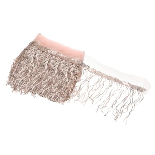 QUARKZMAN 10 Yards 10 Zoll Glänzende Glitzerfransen Bordüre Funkelnde Pailletten Vorhang Fransen Spitzenstoff Streamer Für DIY Lateintänzekostüm Kleidung Geburtstag Aprikosenrosa QUARKZMAN 10 Yards 10 Zoll Glänzende Glitzerfransen Bordüre Funkelnde Pailletten Vorhang Fransen Spitzenstoff Streamer Für DIY Lateintänzekostüm Kleidung Geburtstag Aprikosenrosa von QUARKZMAN